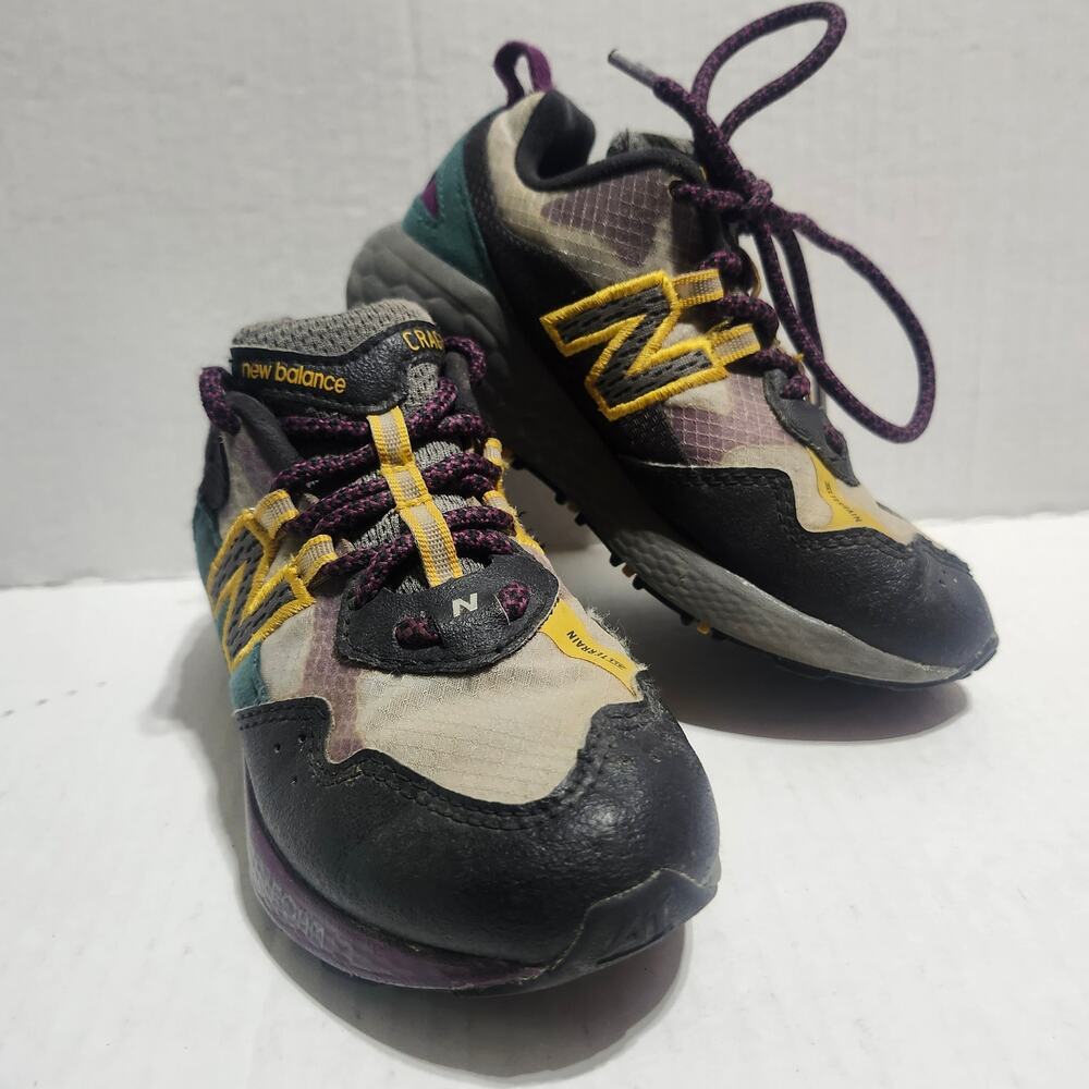 New Balance Fresh Foam Crag Kids Boys 10.5 Trail Shoes Multicolor PECRGLC2